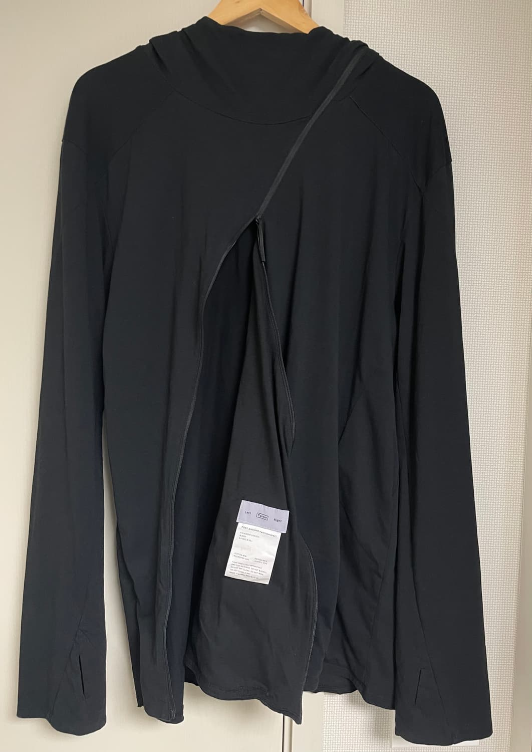 Paf 6.0 Hoodie Center Black 상품이미지5