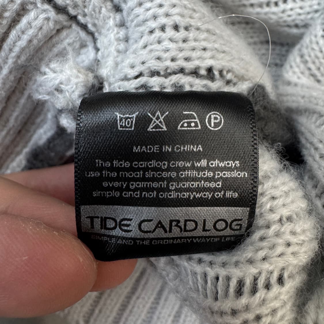 빈티지 그런지 디스트로이드 레이어드 니트 상품이미지6