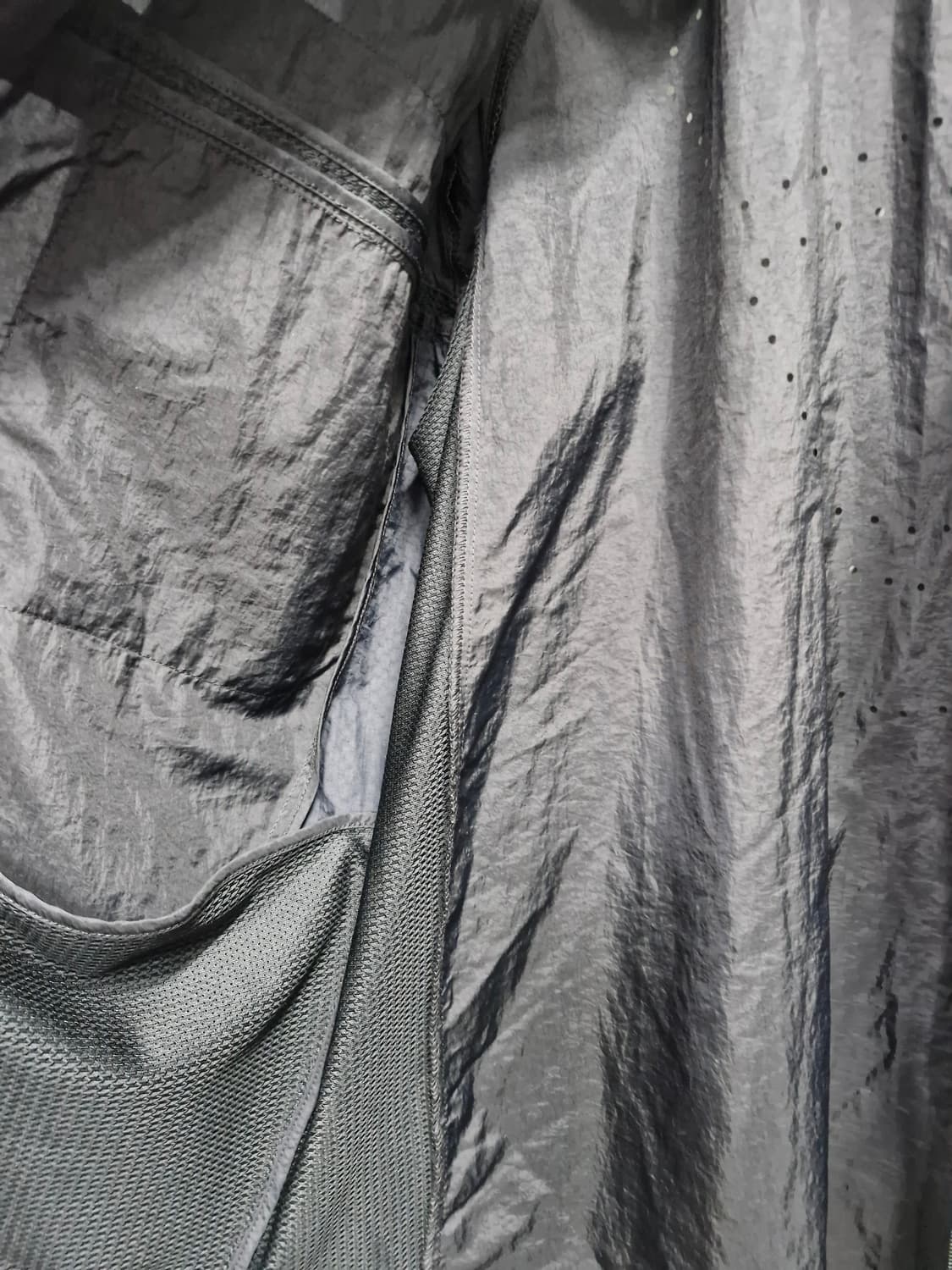 95-100L 나이키 남성 풀집 바람막이 자켓. 상품이미지9