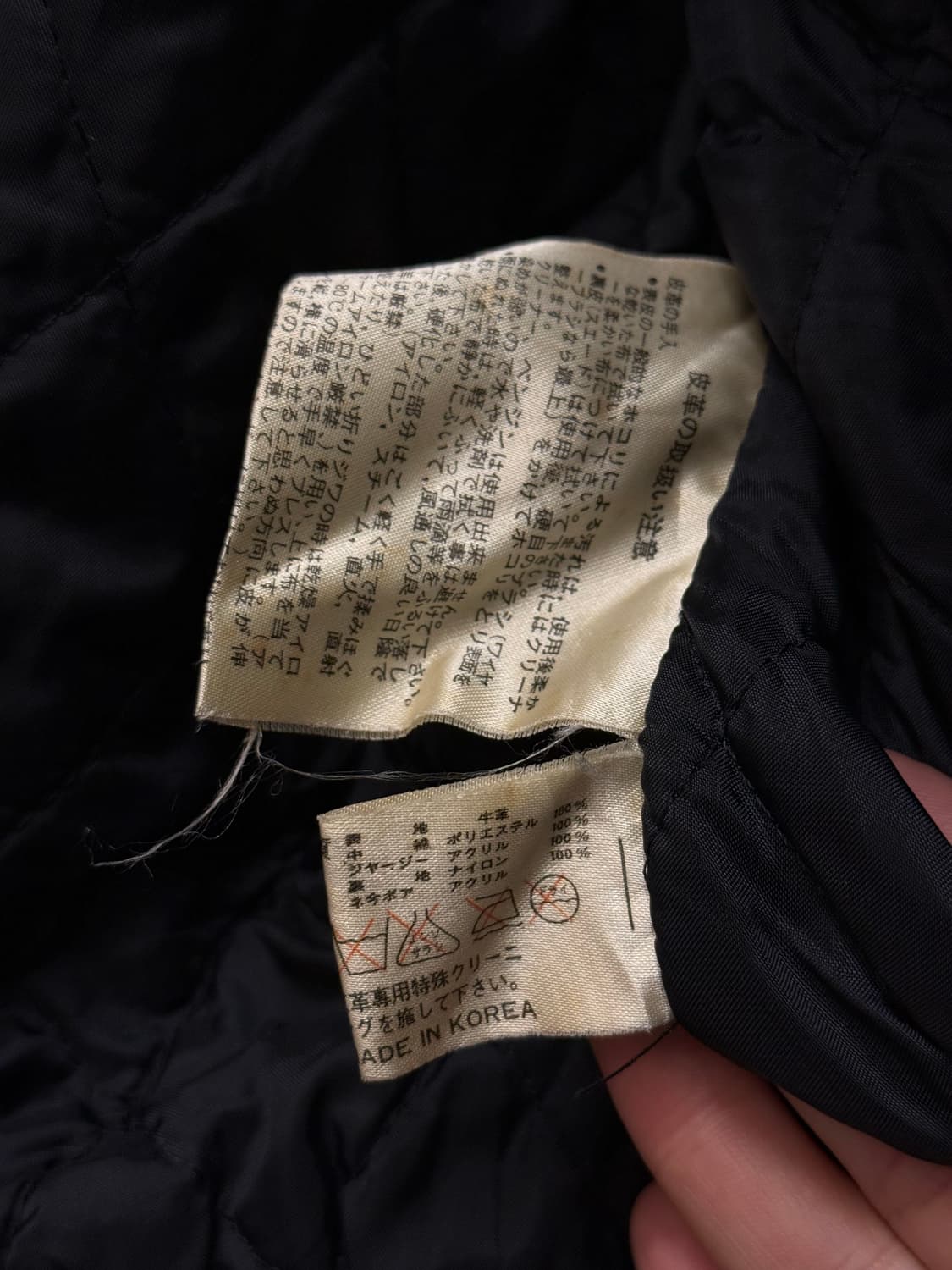 MAC HOPE G-1 Leather Bomber Jacket 상품이미지7