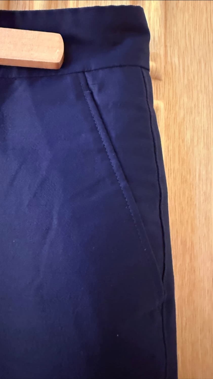 프라다 정품 네이비 본딩 트라우저 42 상품이미지4