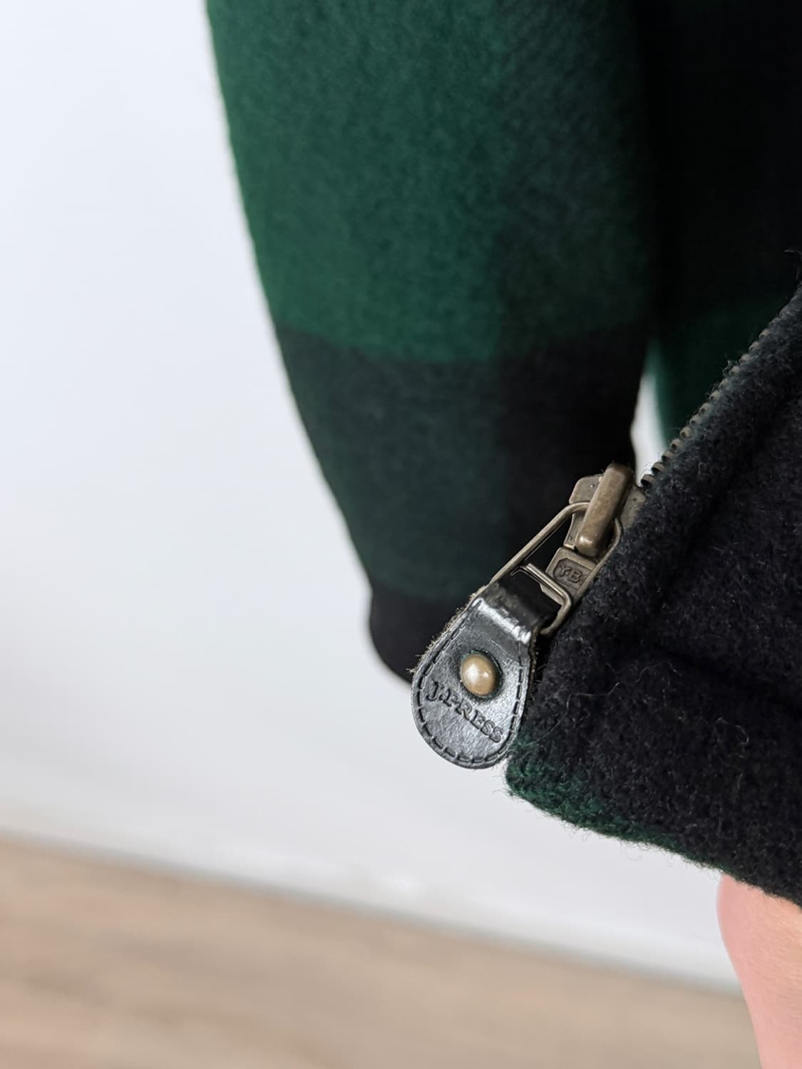 90s 제이프레스 울 오버셔츠 자켓  상품이미지5