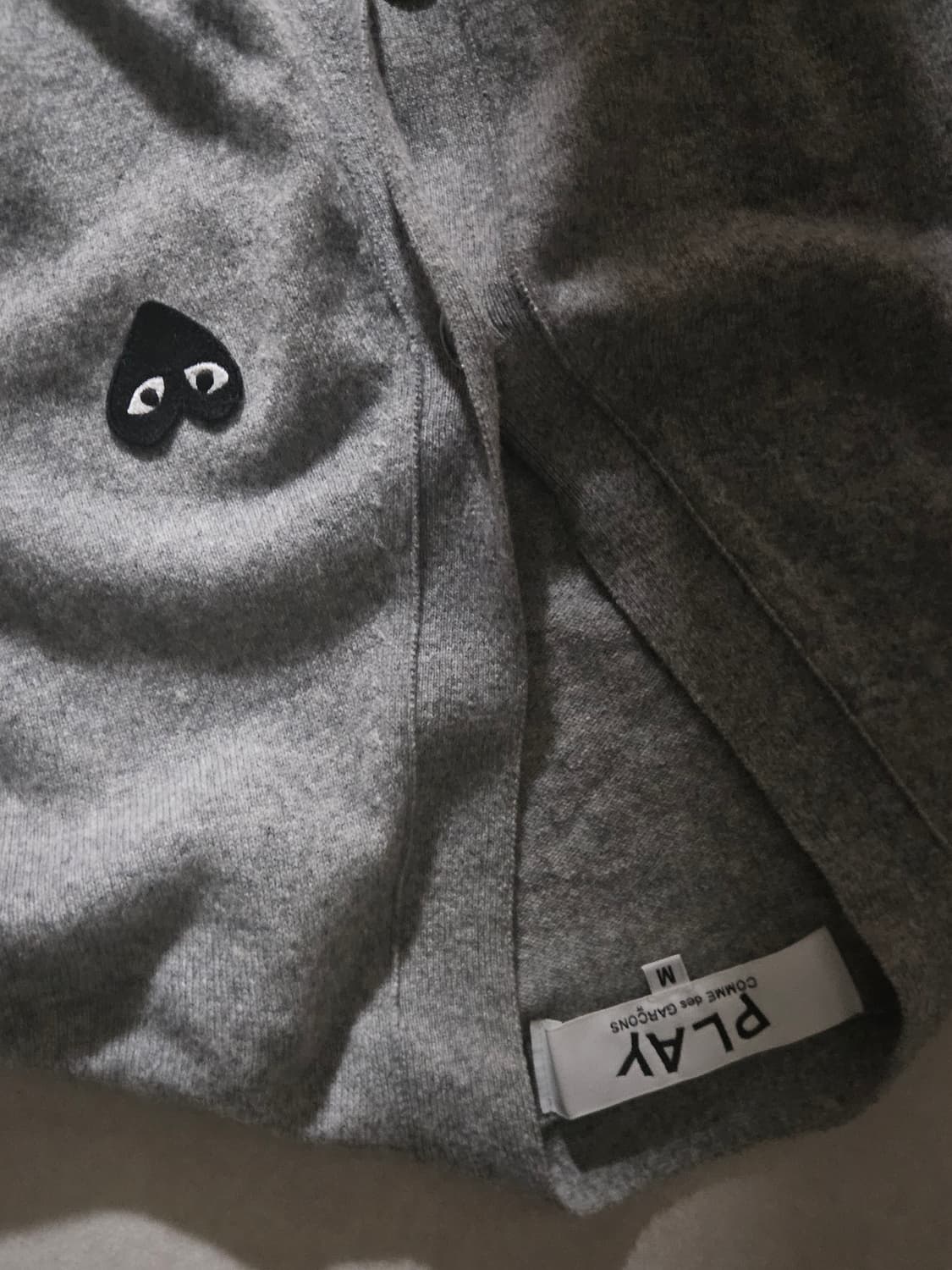 꼼데가르송 가디건 m 상품이미지2