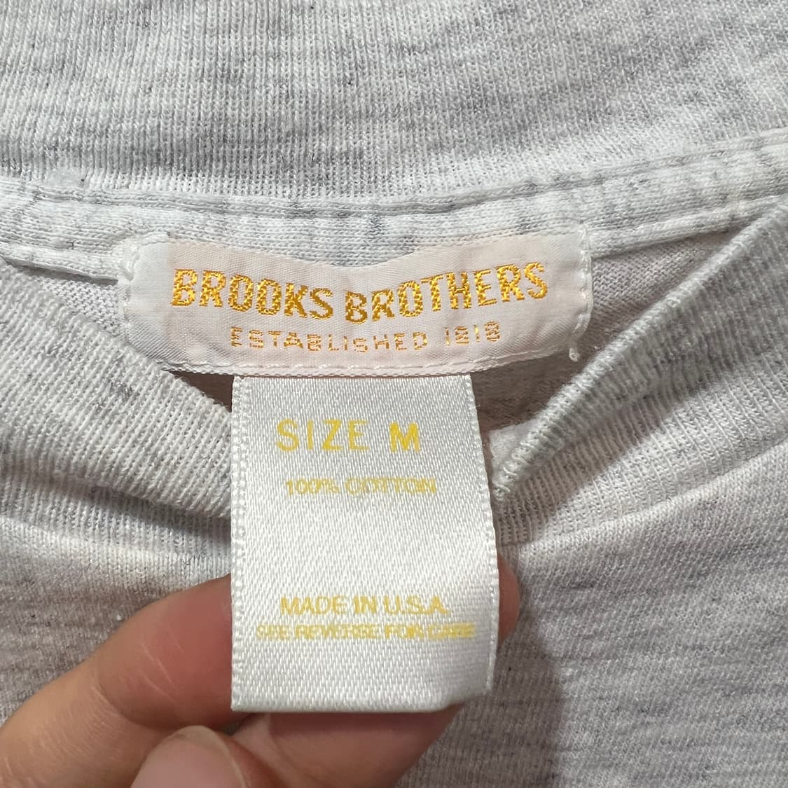 (M)90s 브룩브라더스 티셔츠 상품이미지3