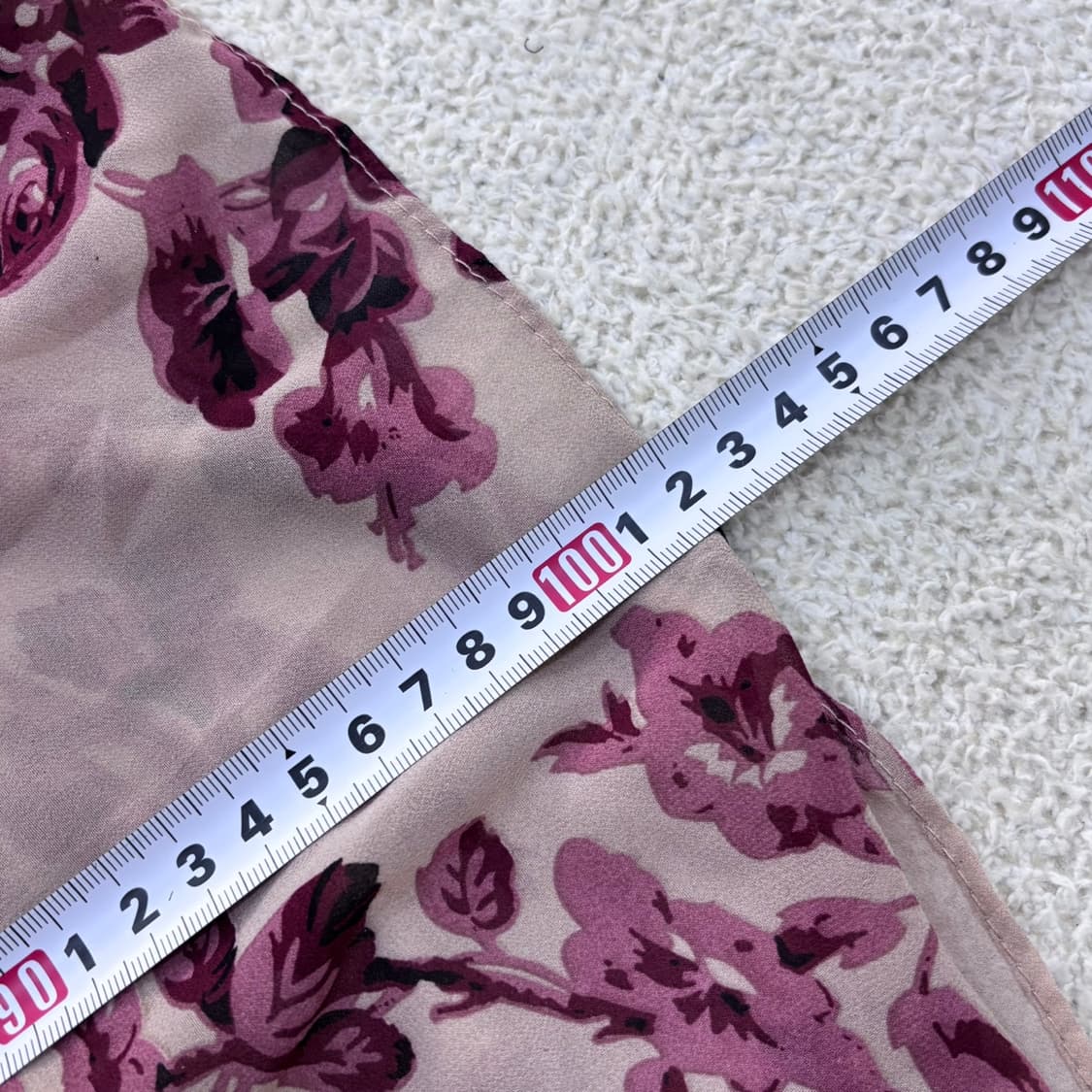 실측확인 빈티지 플로워 원피스 0423E 상품이미지4