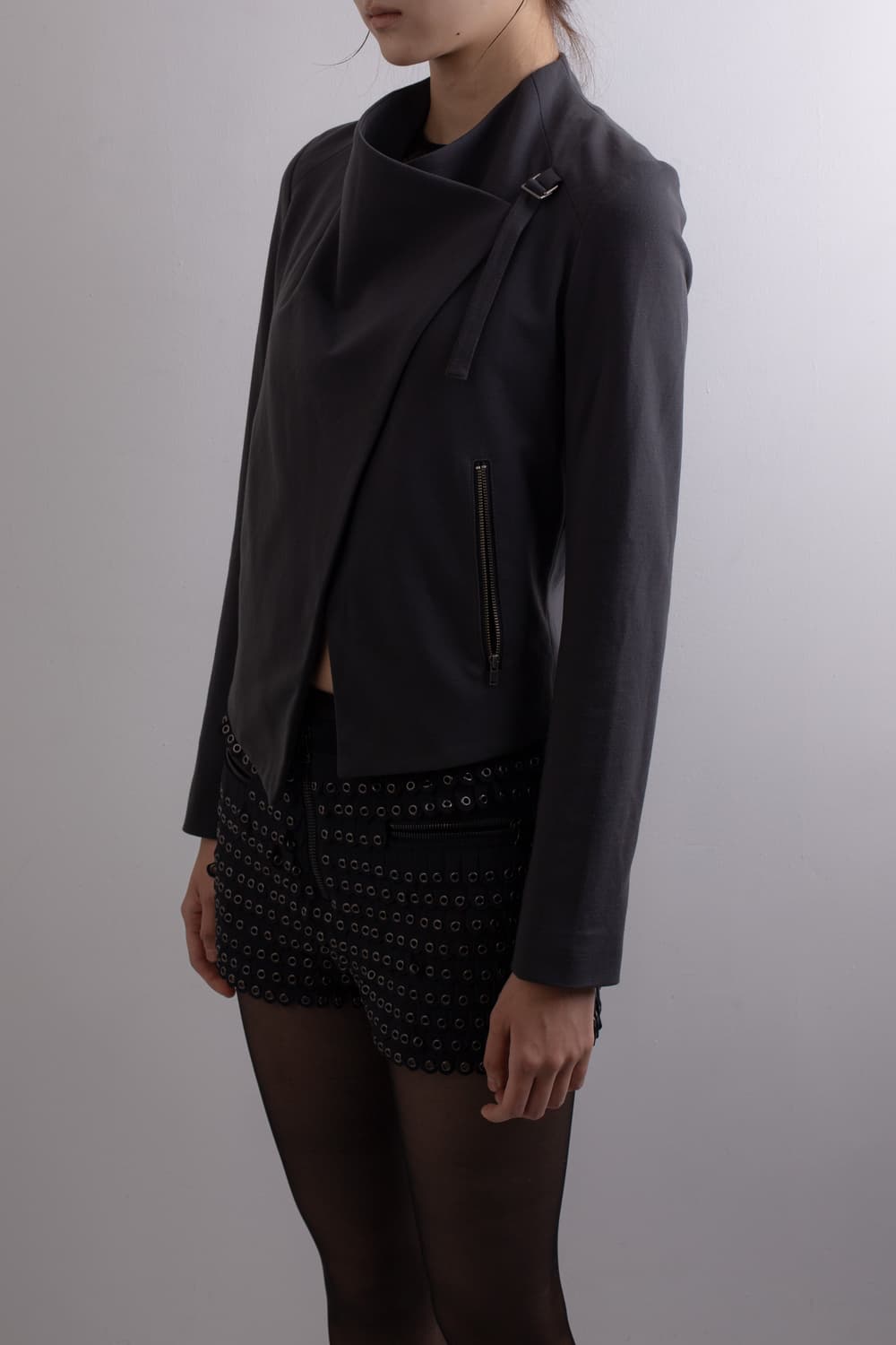 HELMUT LANG ASYMMETRIC VISCOSE JACKET 상품이미지3