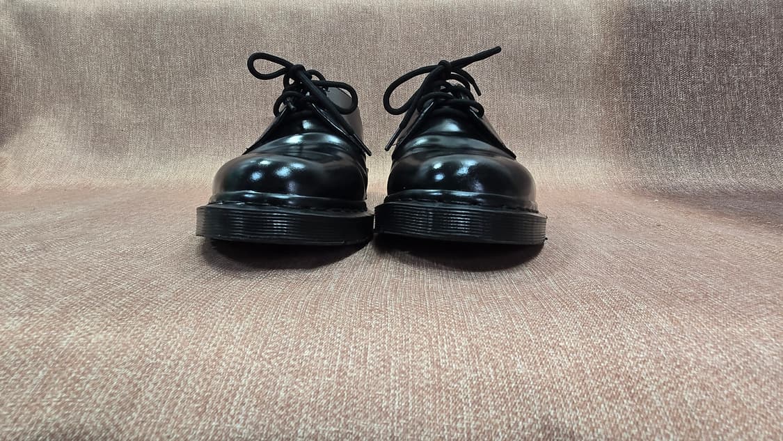 
닥터마틴 미착용 275mm- 1461 모노 3홀 블랙 가죽 구두 상품이미지3