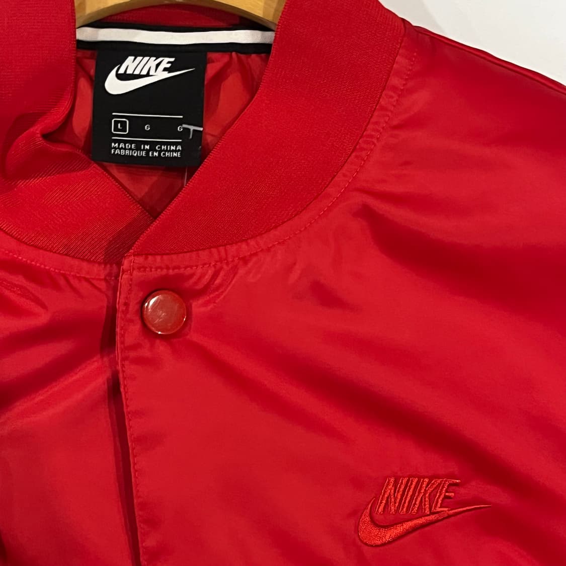 나이키 올드스쿨 검빨 백로고 바시티 스타디움 자켓 상품이미지5