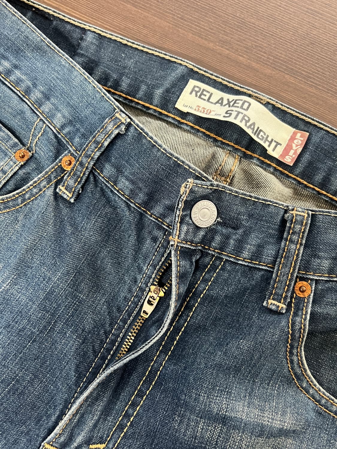 00s Levis 리바이스 559 릴렉스 스트레이트 데님 팬츠 상품이미지5