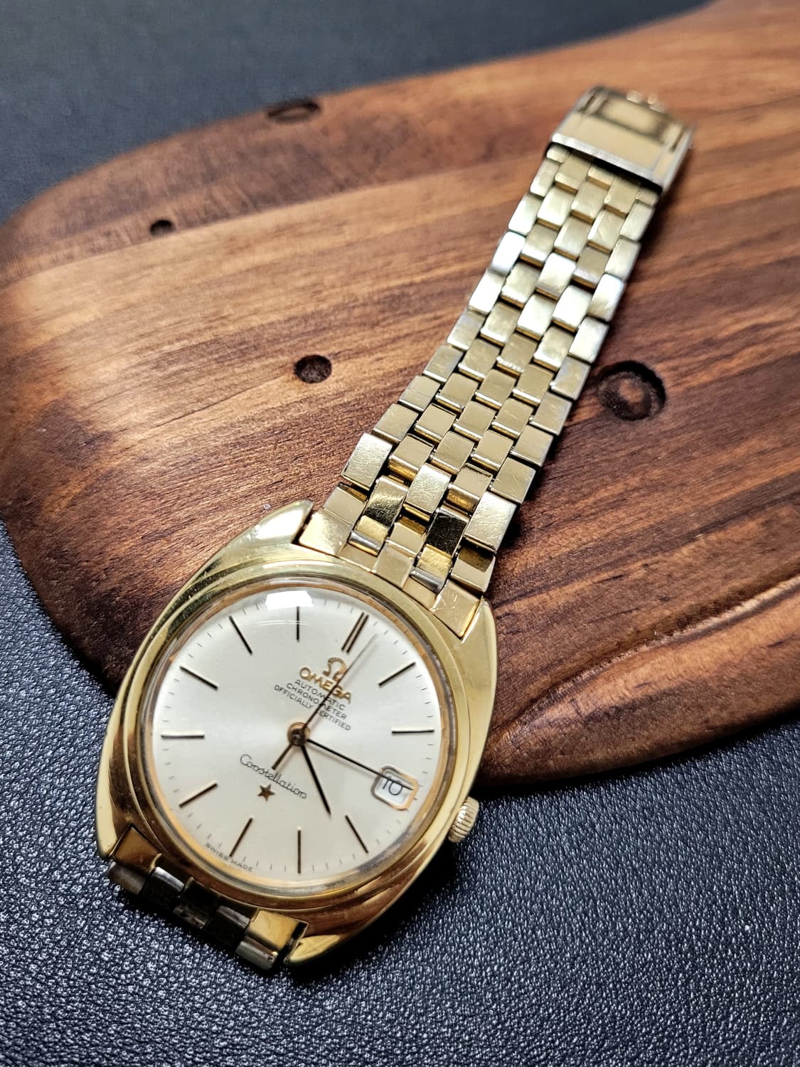 오메가 컨스틸레이션 캡골드 금배꼽 상품이미지1