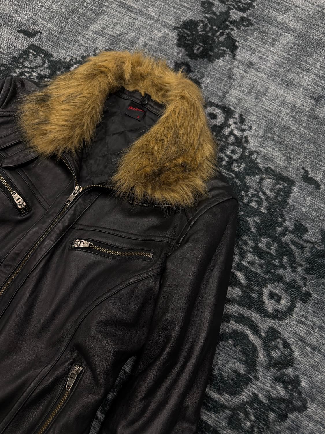 Jackrose 00s archive wolf rider jacket 상품이미지4