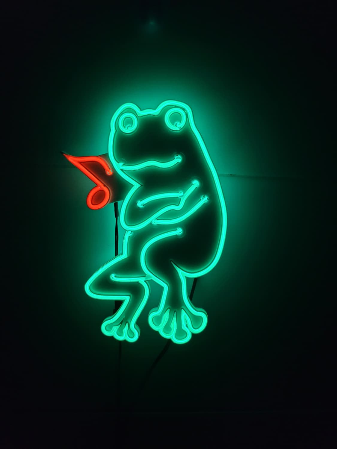 네온사인 개구리 뮤직 led 램프 조명 무드등 상품이미지2