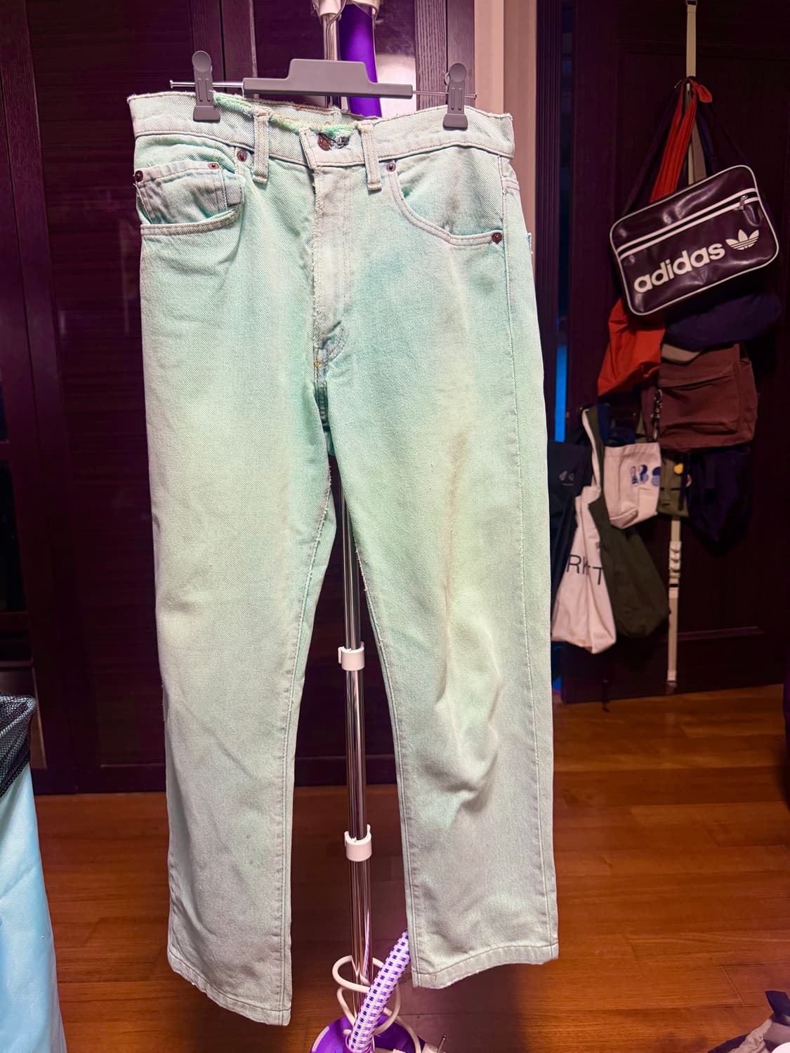 [남성 29~30]빈티지 리바이스 505 민트 데님팬츠 상품이미지1