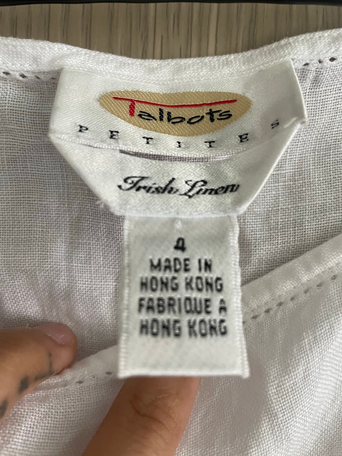 Talbots 모리걸 러블리 페어리 린넨 나시 상품이미지2