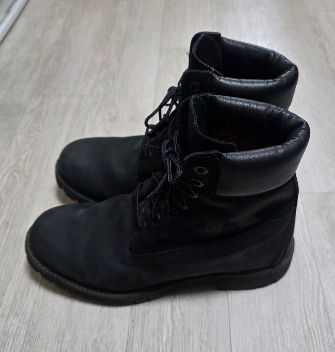 [255~260]팀버랜드 6인치 워터프루프 블랙부츠 상품이미지2