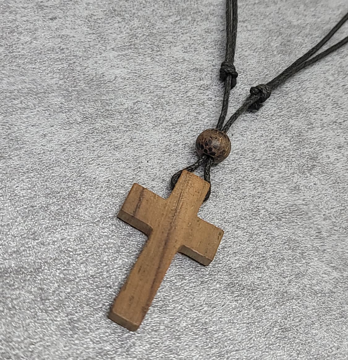 우드 십자가 빈티지목걸이 상품이미지3