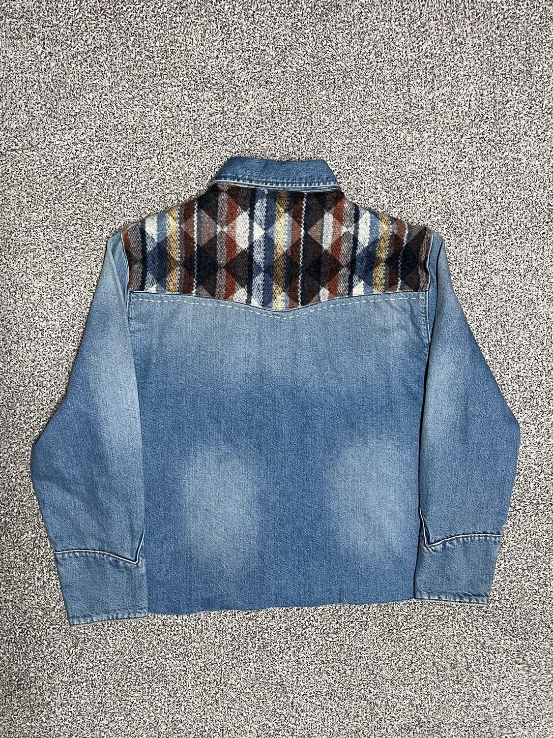 Rework western denim shirt 상품이미지4