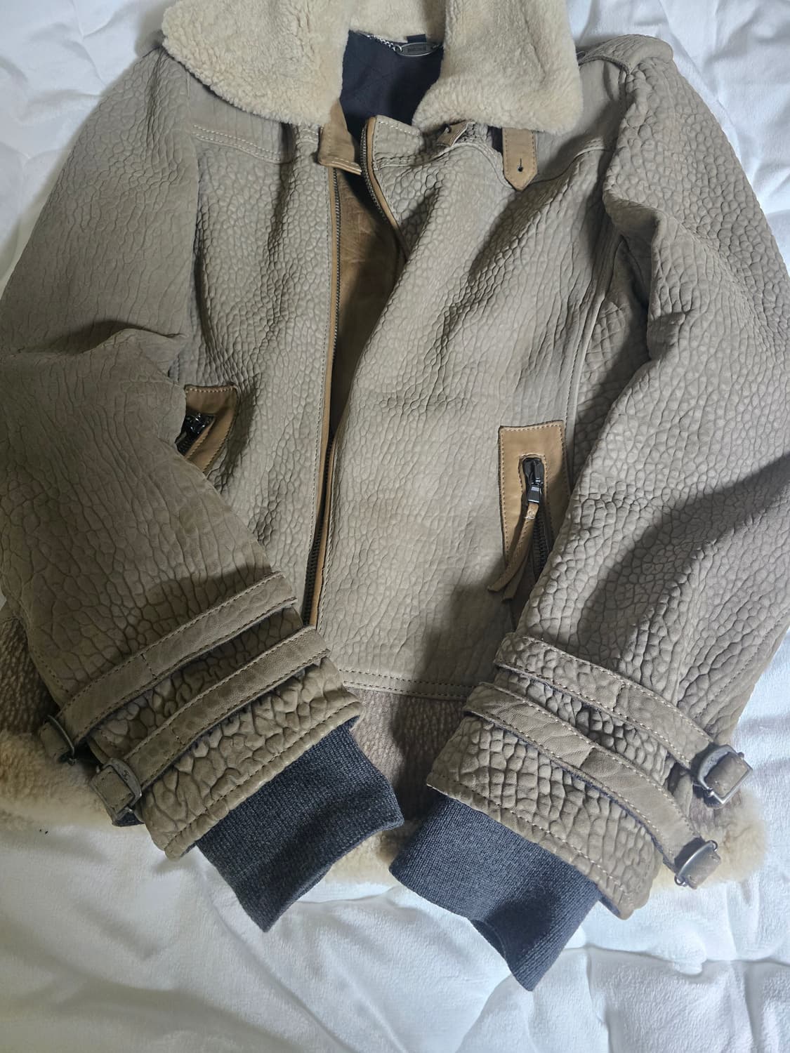 저스트 까발리(Just Cavalli) 리얼 쉐어링 무스탕자켓 (50) 상품이미지6