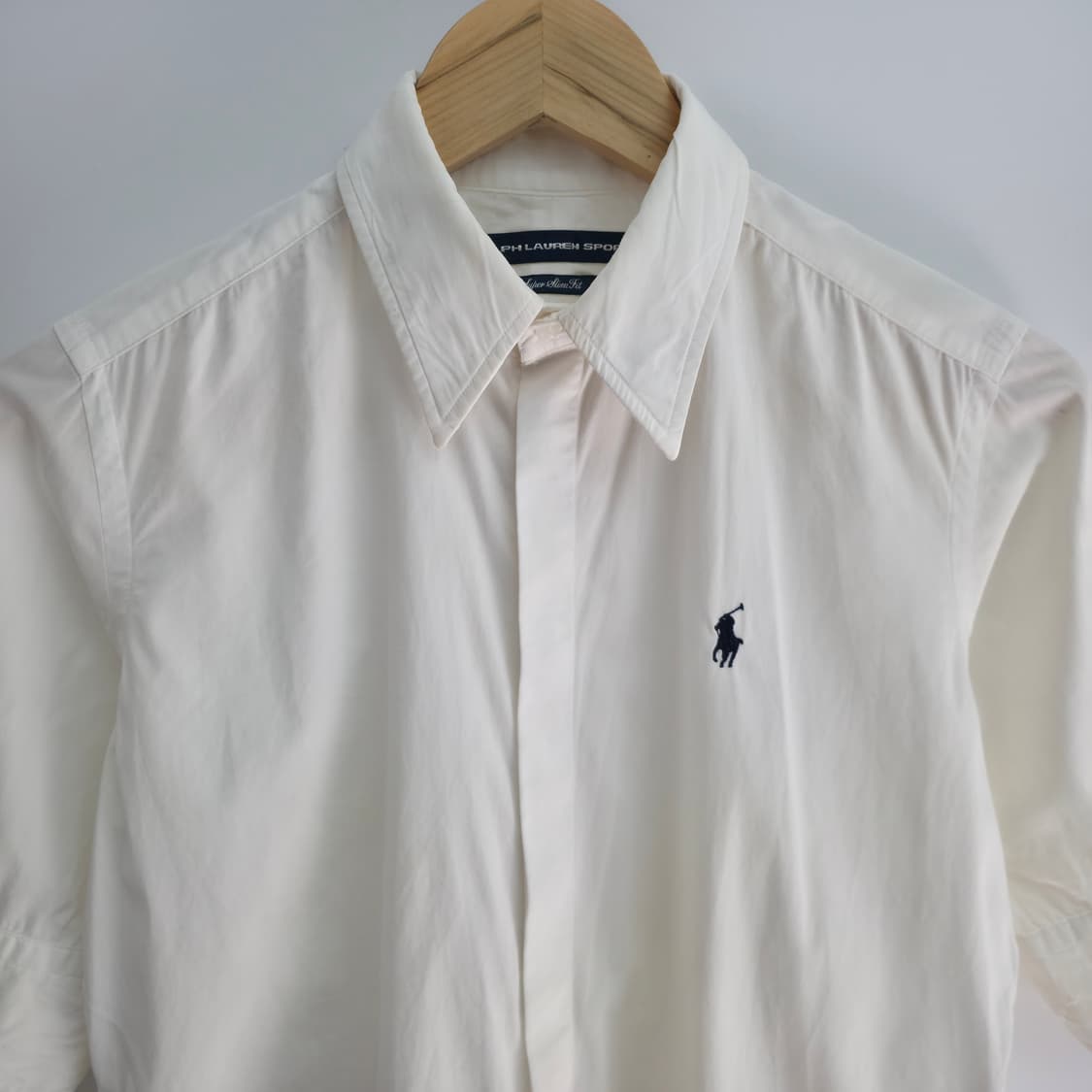 [M] 폴로 랄프로렌 화이트 반팔 셔츠 상품이미지2
