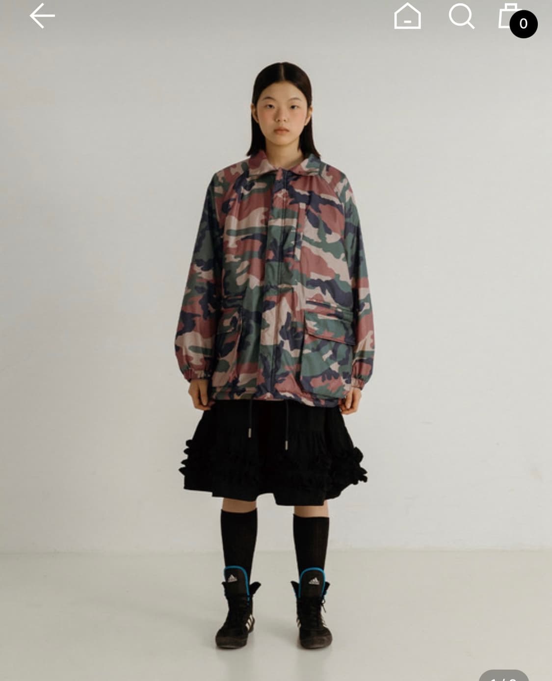 플리즈프로젝트 카모자켓 상품이미지1