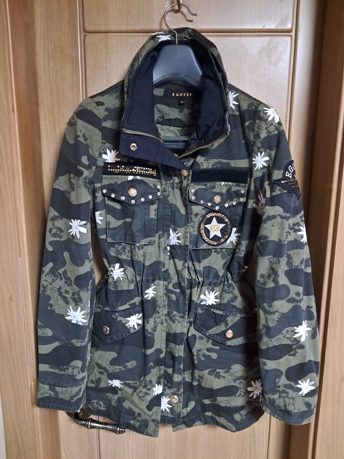 에고이스트 야상 자켓 66 흠집  상품이미지1