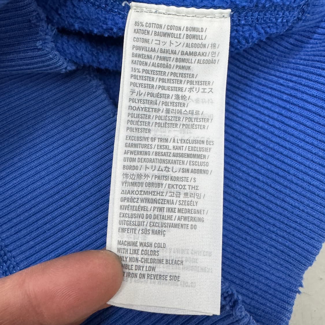 아베크롬비 Y2K 순록 로고 후드집업 상품이미지7