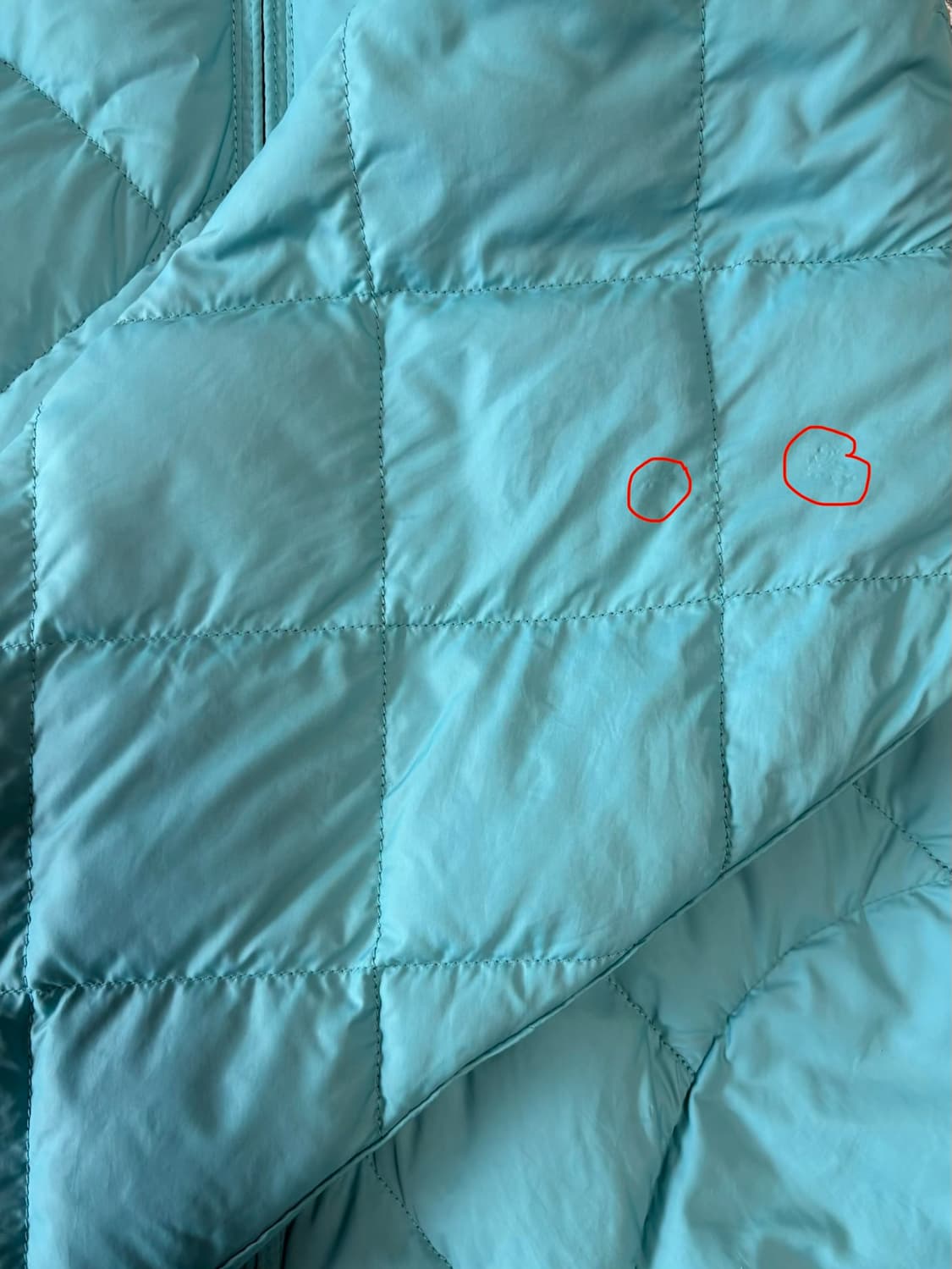 몽벨 키즈 리버시블 경량 패딩 160 상품이미지3