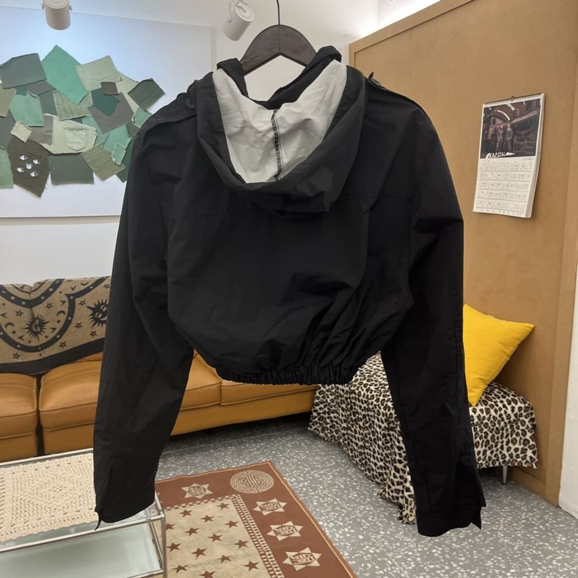 아디다스 스케이드보딩 스포티 크롭 바람막이 자켓 105 C10170 상품이미지4