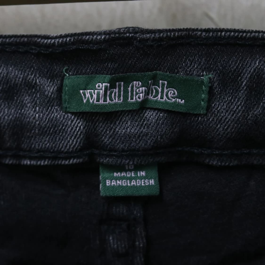 WILD FABLE 절개 포인트 부츠컷 데님 팬츠 63115 상품이미지8