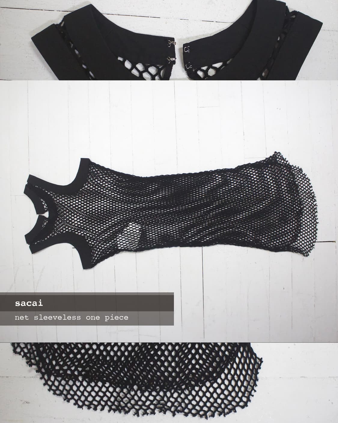net sleeveless one piece 상품이미지2