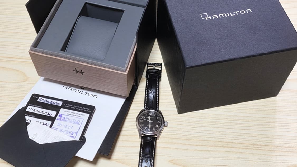 해밀턴 카키필드 머피 38mm 상품이미지3