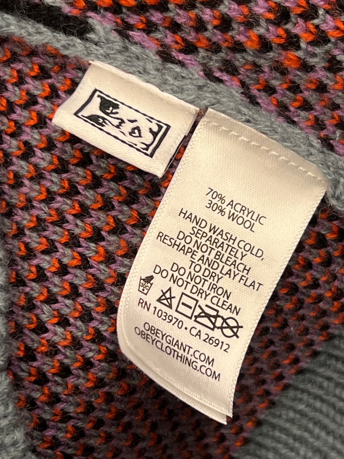 오베이 플로럴 니트 베스트 처분  상품이미지4