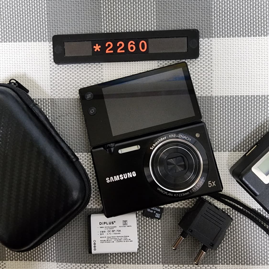 삼성 MV 800 디지털카메라 블랙바디 파우치포함 상품이미지6