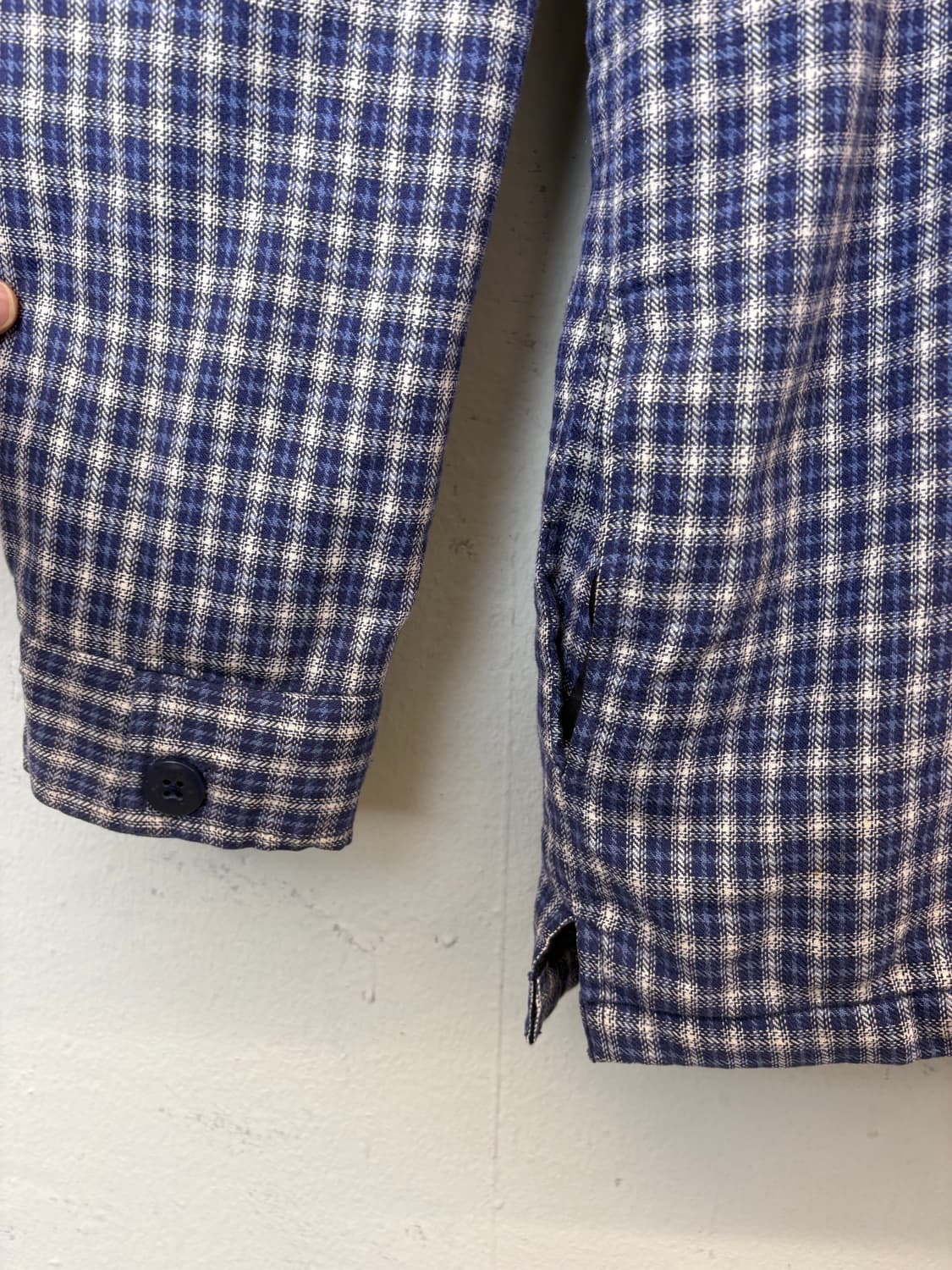 리바이스 90s 빈티지 체크 패디드 셔츠 자켓 상품이미지6