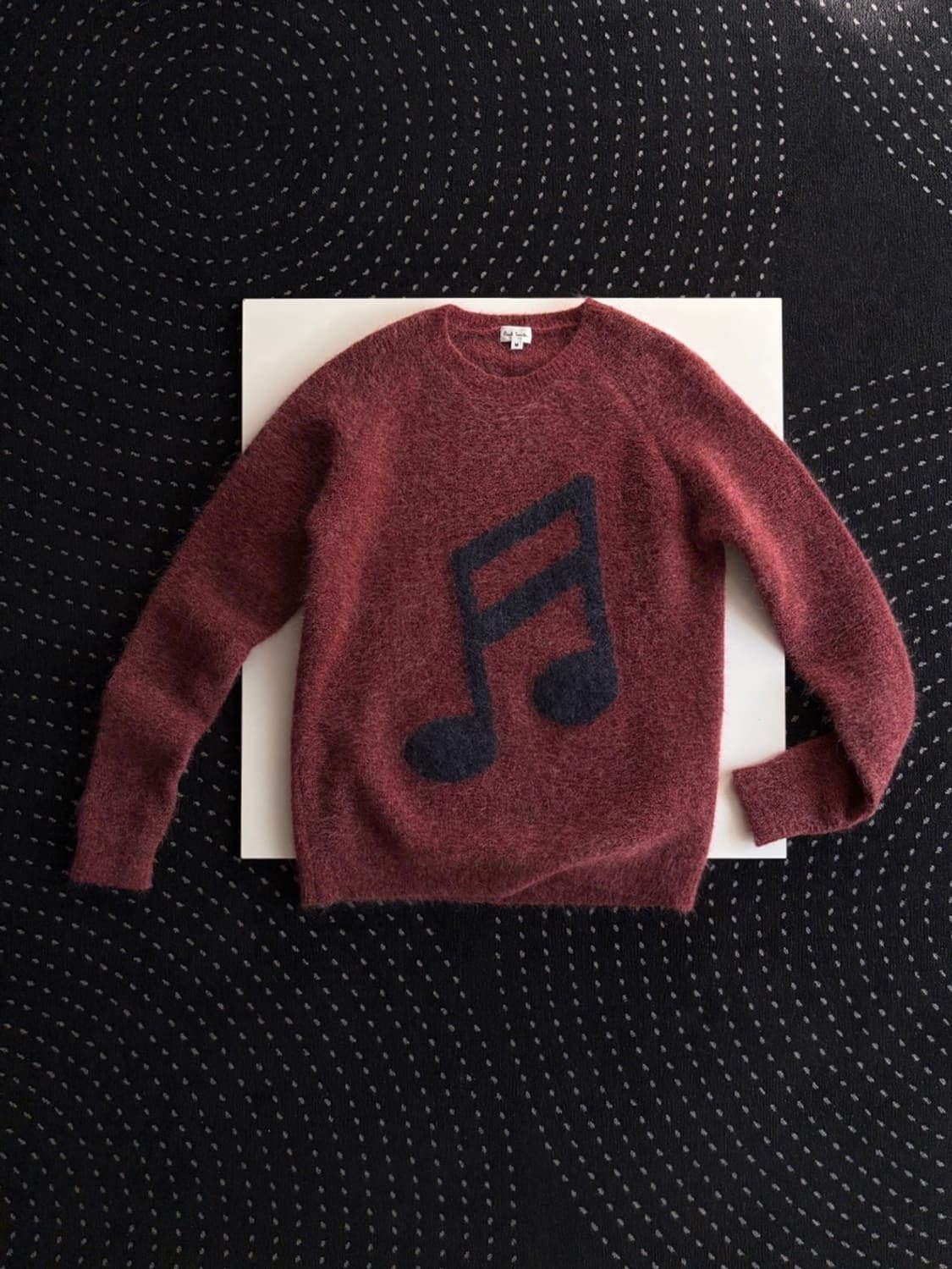 music note mohair-blend sweater 상품이미지6