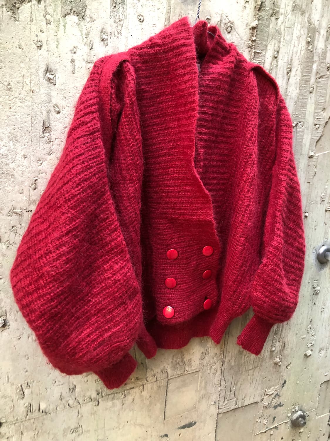 6-button wool cardigan 상품이미지8