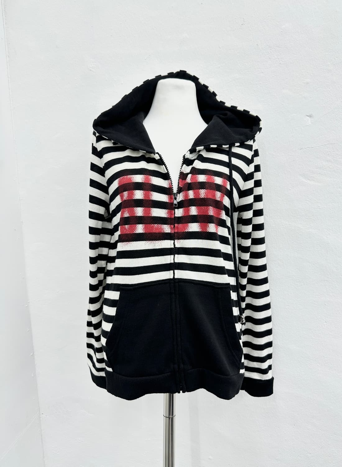 Frantic Candy stripe blow hood zip 상품이미지1