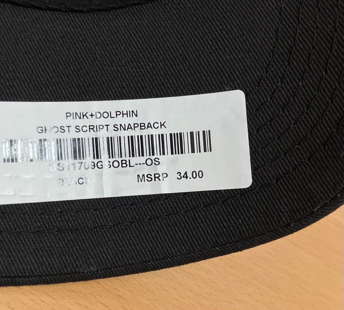 PINK DOLPHIN 핑크돌핀 스냅백 캡 모자 상품이미지4