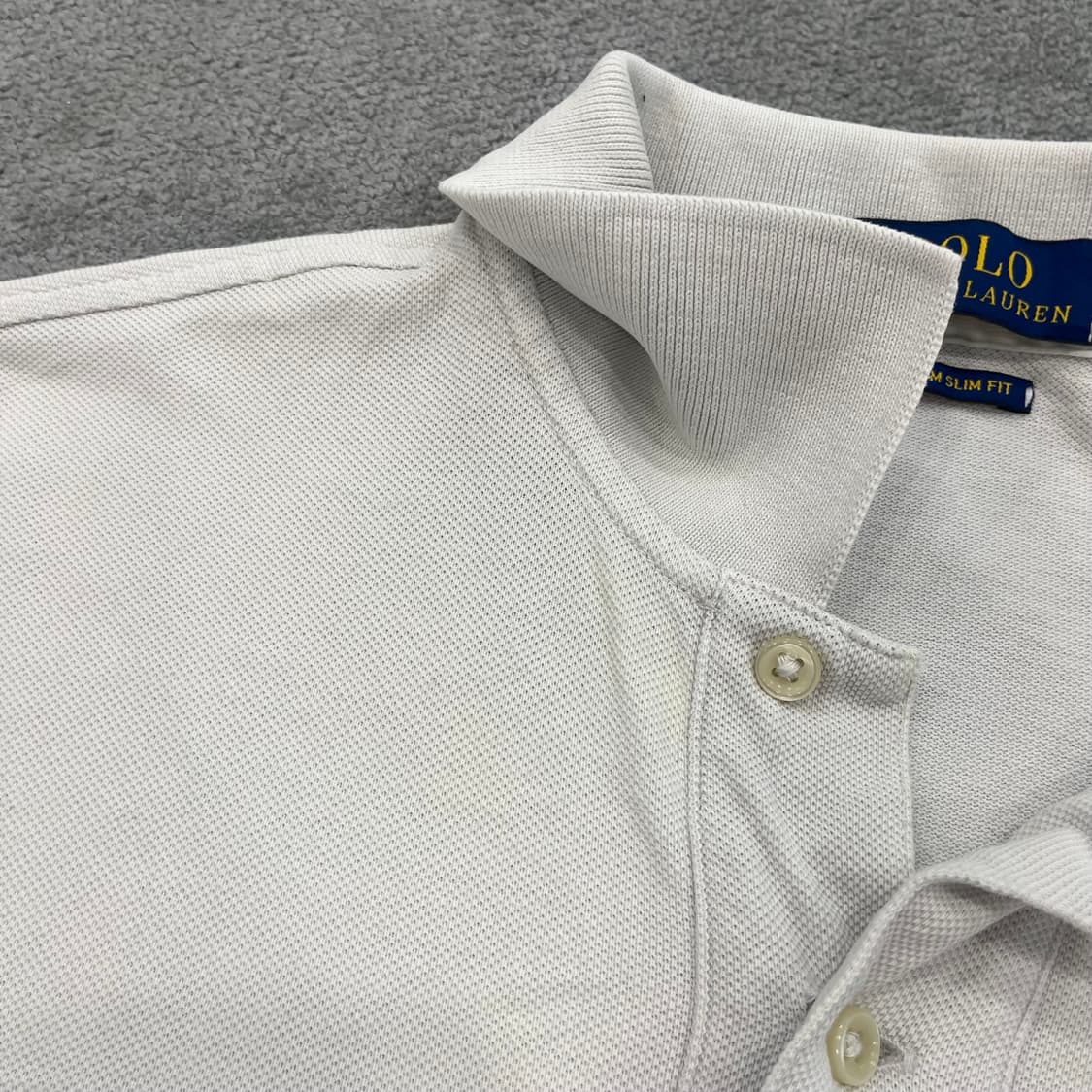 폴로 랄프로렌 화이트 반팔 카라티 상품이미지6