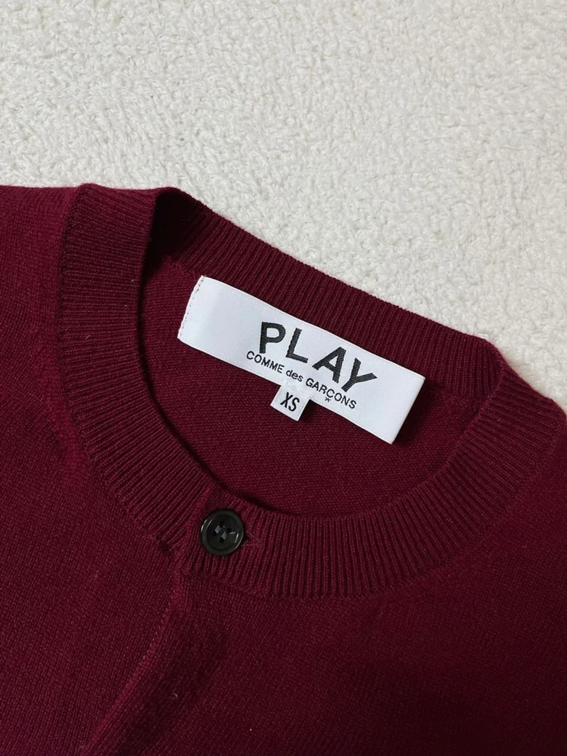 꼼데가르송 24FW 레드하트 와펜 울 니트 가디건 PN7099 상품이미지7