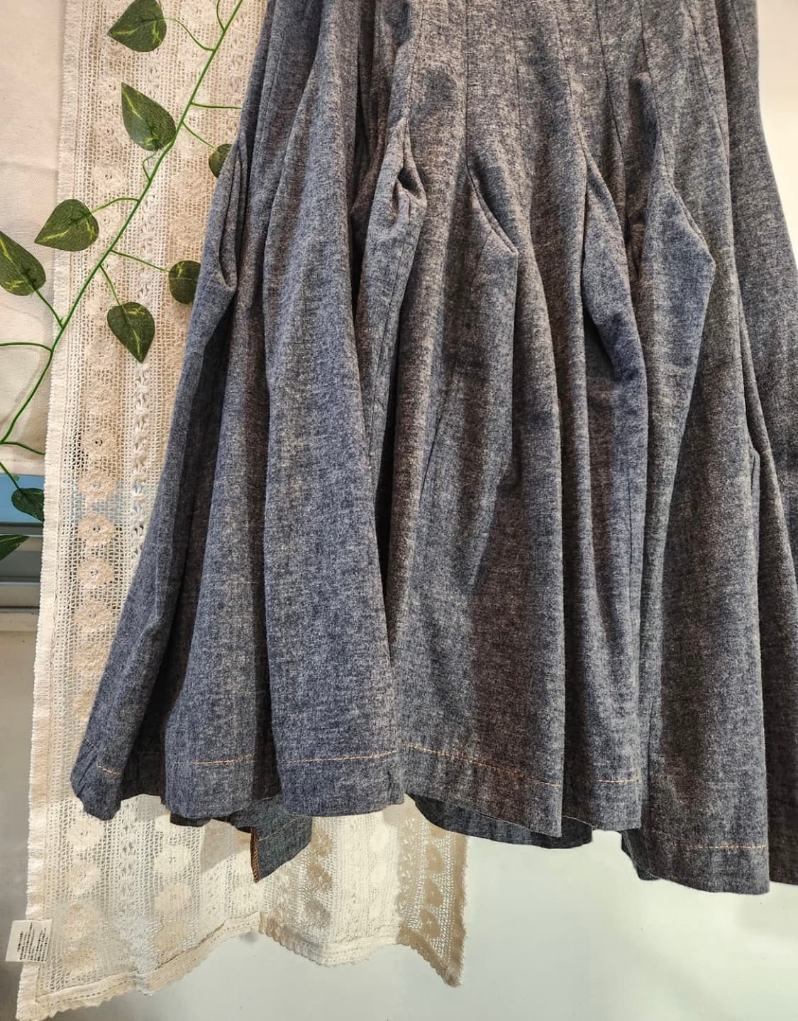 꼼데가르송 트리콧 랩스커트 상품이미지3