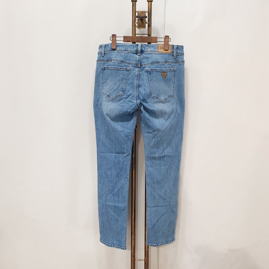 게스 인디고 슬림 스트레이트 청바지 33 상품이미지3