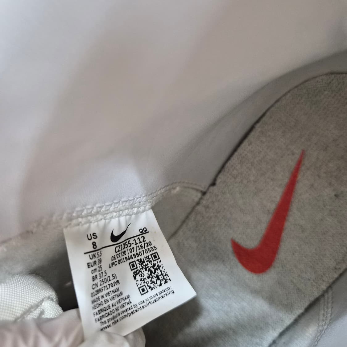 나이키 블레이저 미드 77 빈티지 화이트 실버 (250) 상품이미지3