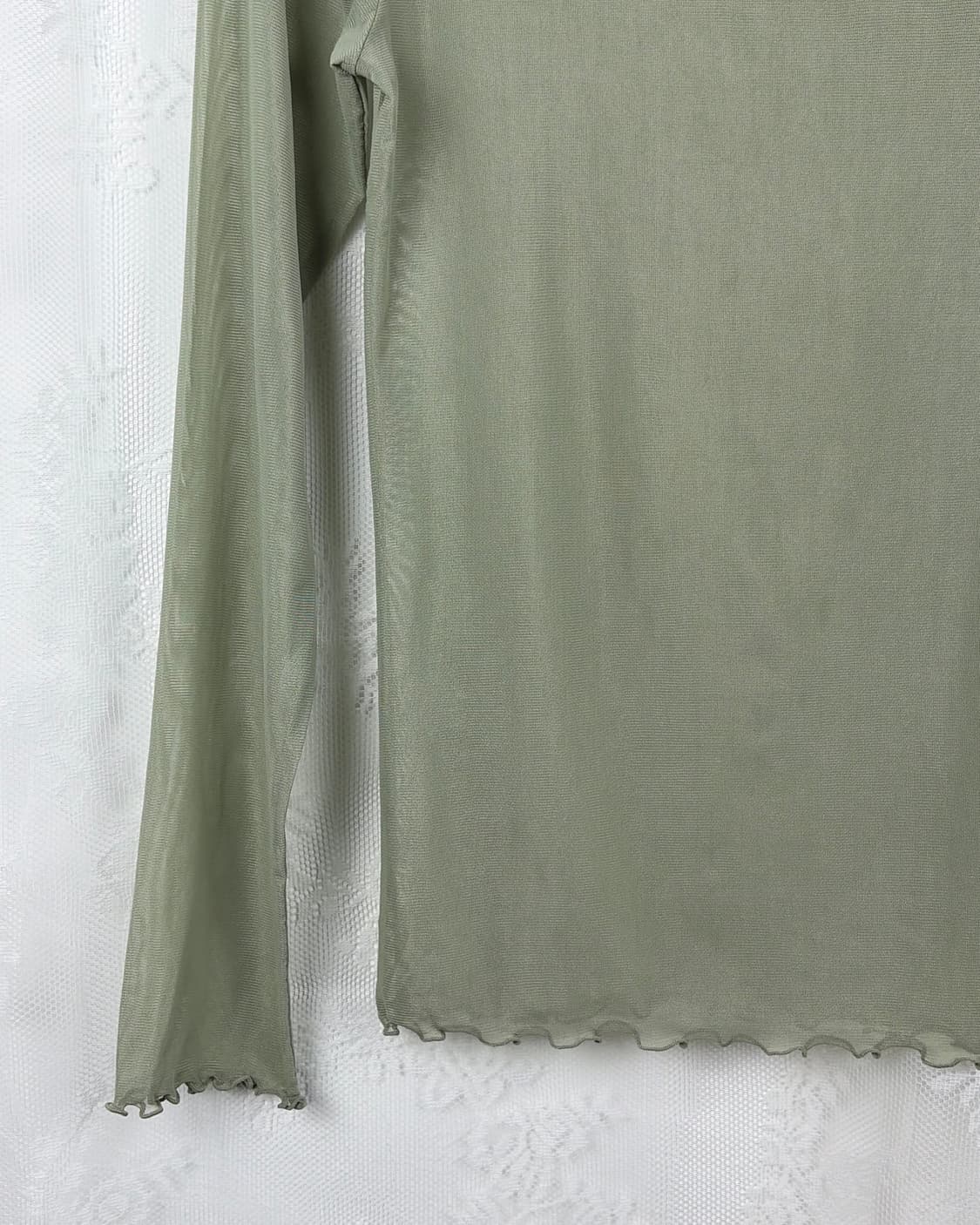 JPN matcha sheer top 상품이미지5