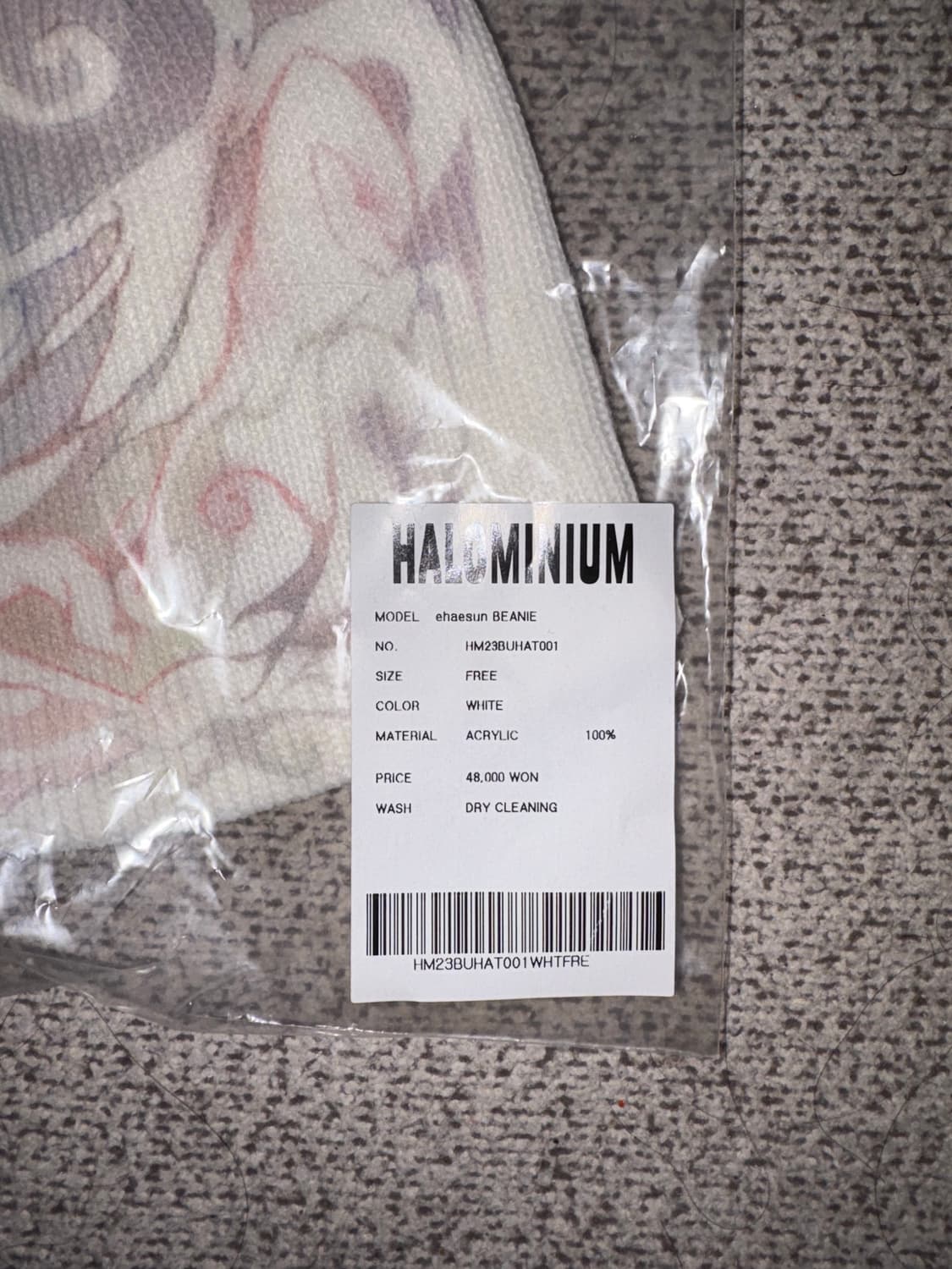 HALOMINIUM 할로미늄 이해선 비니 상품이미지2