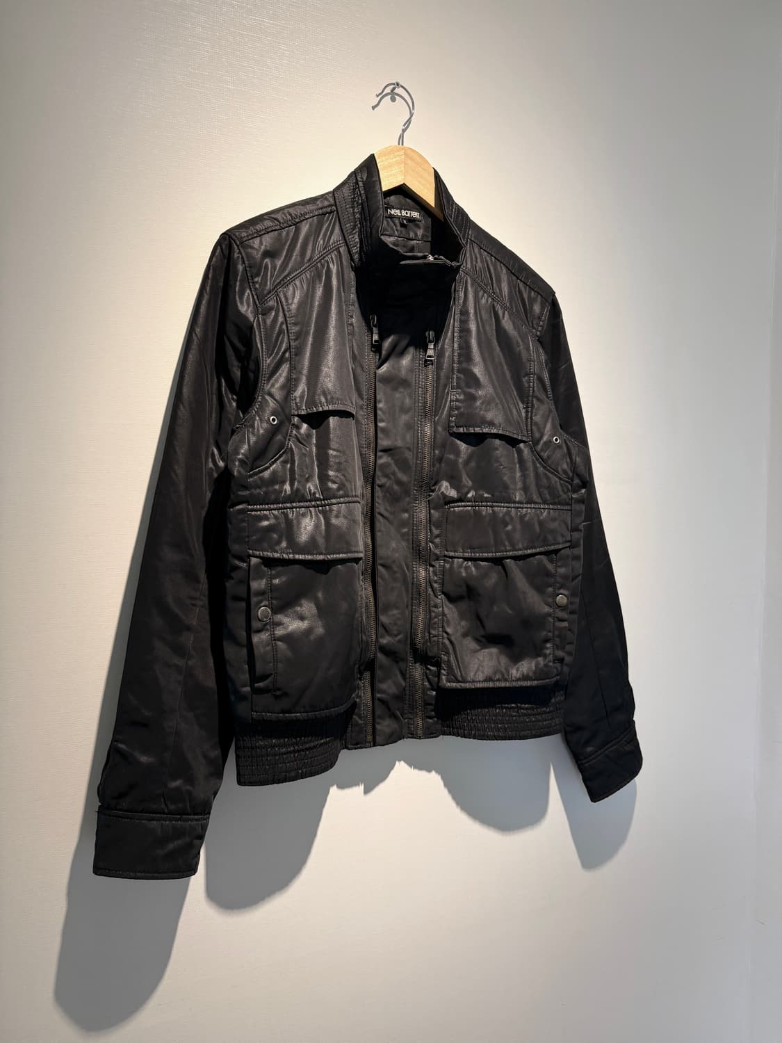 Triple-Zip Nylon Bomber 상품이미지1