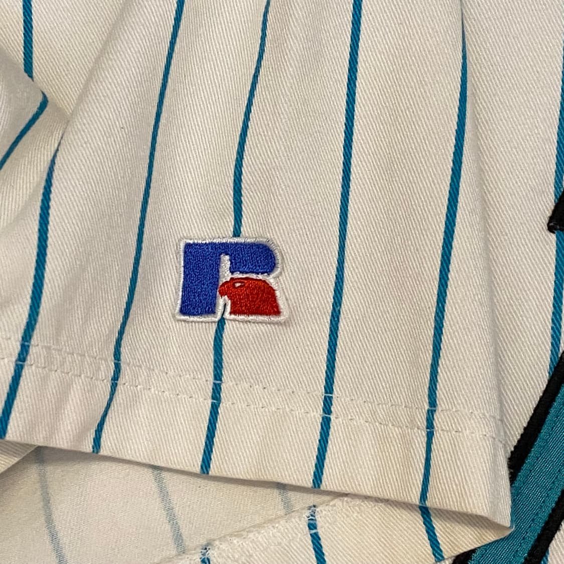 90s Made in USA 러셀 MLB 마이애미 마린스 야구유니폼 상품이미지7