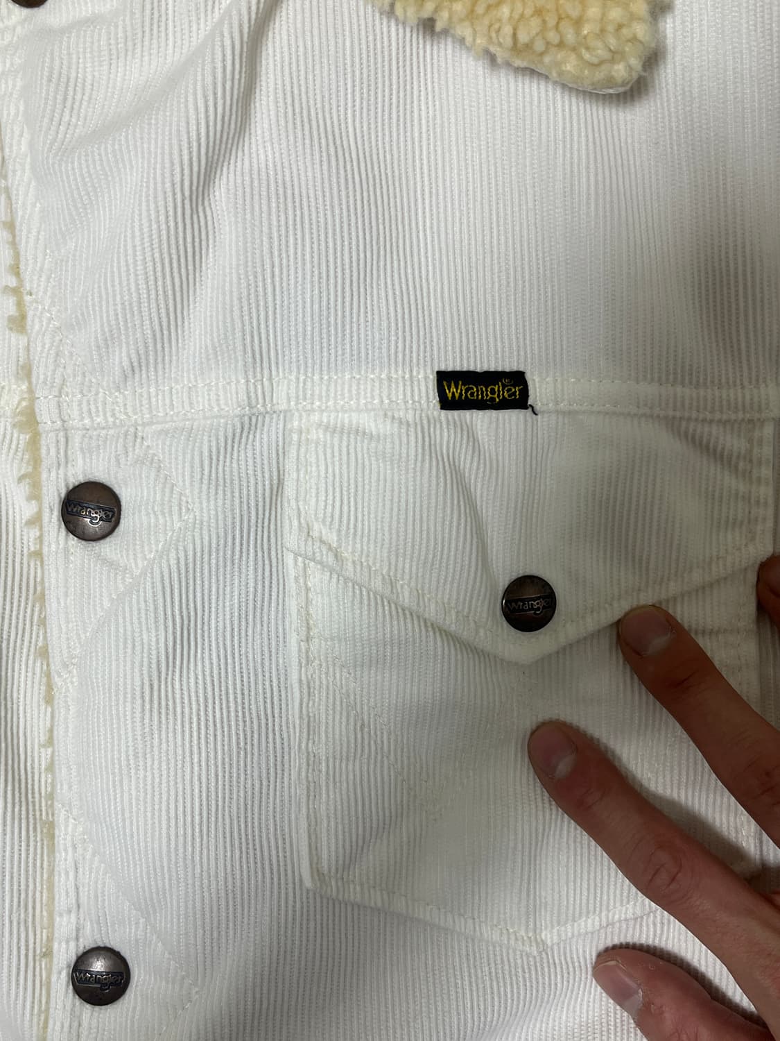 Wrangler sherpa jacket_M size 상품이미지4