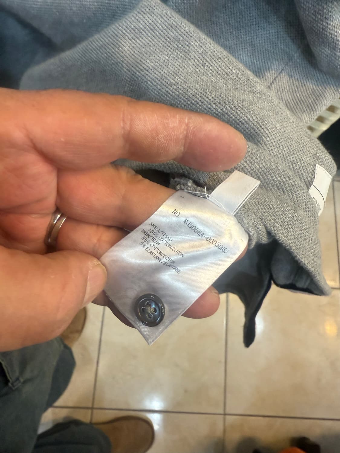 1/95 정품 톰브라운 백 스트라이프 반팔 팝니다 상품이미지5