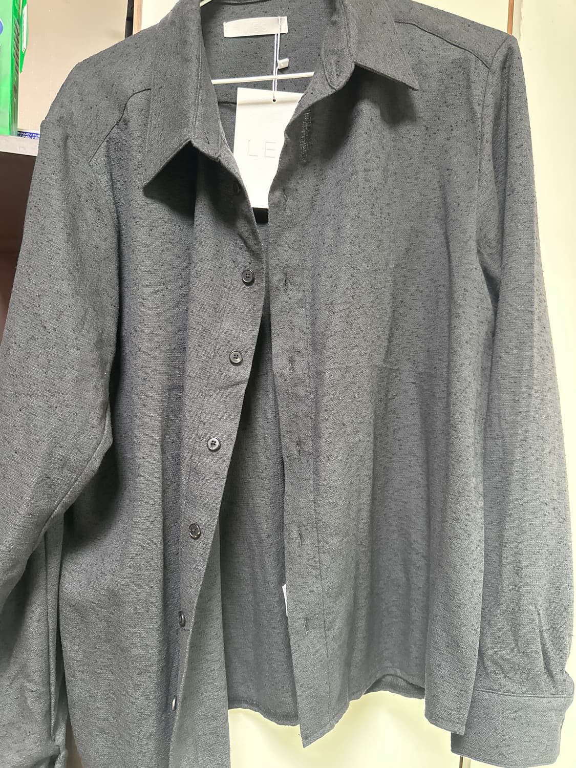 레스 셔츠 2 사이즈 차콜 상품이미지3